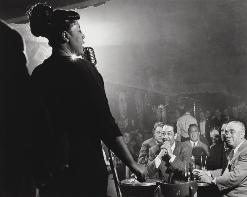 Ella Fitzgerald, Duke Ellington, and Benny Goodman, Downbeat Club, NYC, 1949 Photo Print PRINTABLE DOWNLOAD - Image 3