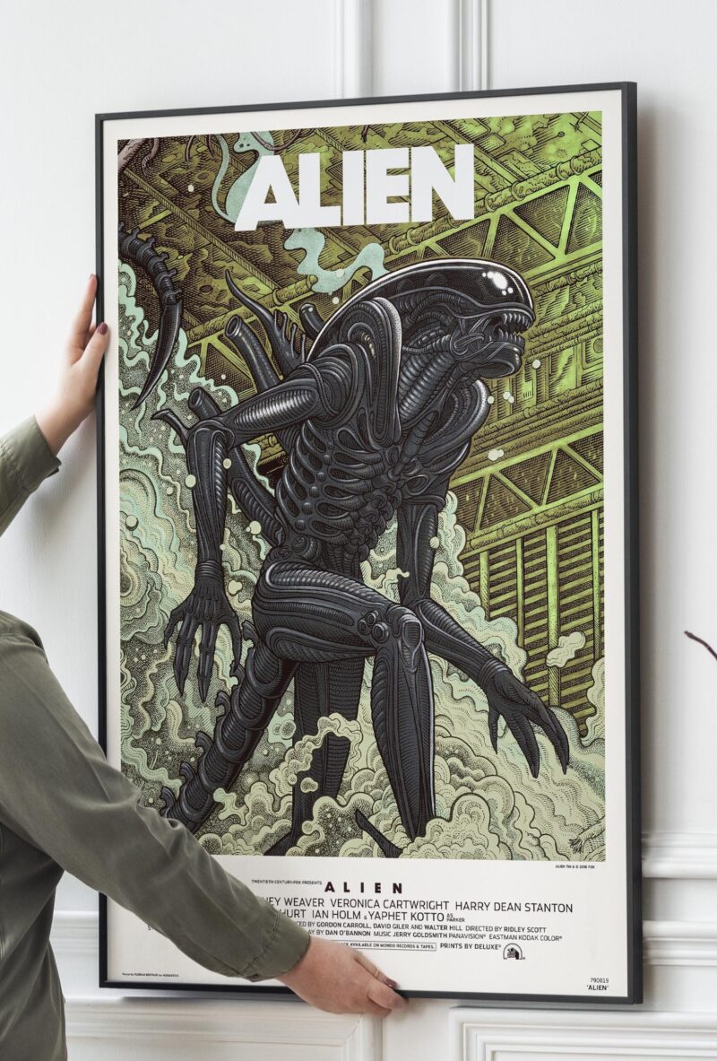 Alien 1979 Poster – Sci-Fi Horror Classic by Ridley Scott