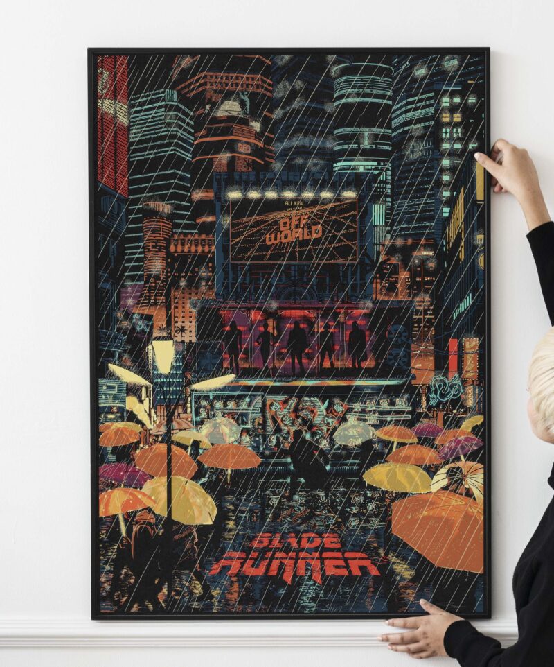 Blade Runner 1982 Reimagined Alternative Movie Poster PRINTABLE DOWNLOAD