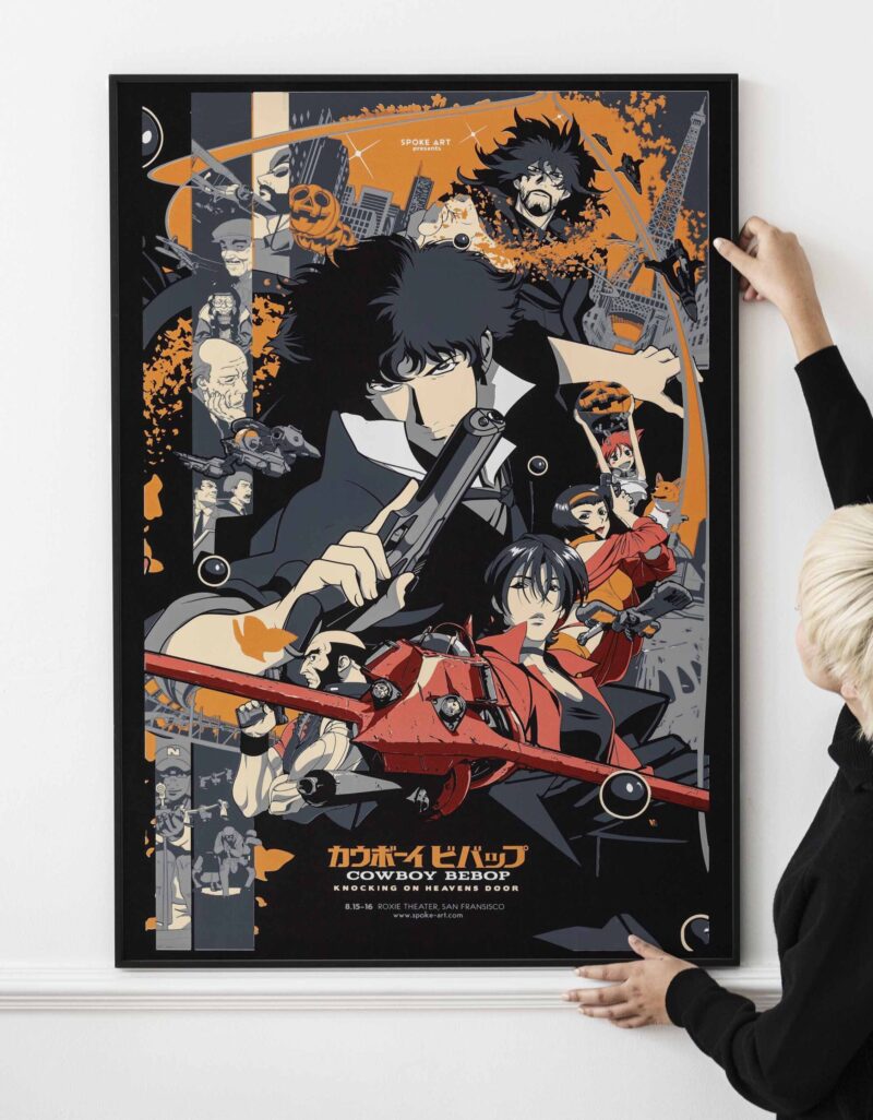 Cowboy Bebop The Movie 1998 Poster – Anime Sci-Fi Classic - Alternative Movie Poster