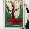 The Walking Dead classic Boris Karloff Warner Bros 1936 Poster Print