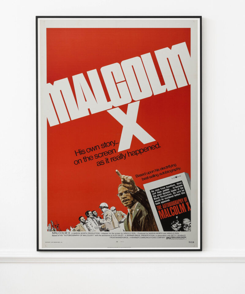 Malcolm X 1972 Documentary Movie Poster - Image 3