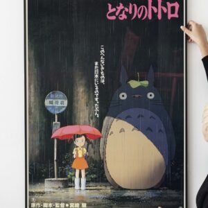 My Neighbor Totoro 1989 Poster – Japanese Ghibli Movie Print Japanese Version