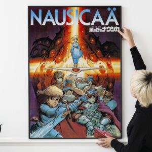 Nausicaa of the Valley of the Wind, Toei, 1983 Japanese Promotional Poster PRINTABLE DOWNLOAD