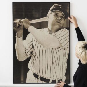Babe Ruth 1948 Image Poster Print PRINTABLE DOWNLOAD