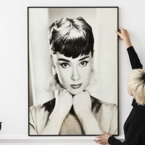 Audrey Hepburn 1954 Portrait Photo Poster Print