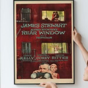 Rear Window by Alfred Hitchcock Movie Poster Movie Poster Print