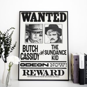 Butch Cassidy and the Sundance Kid 1969 Movie Promo Poster