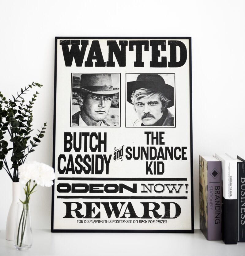 Butch Cassidy and the Sundance Kid 1969 Movie Promo Poster