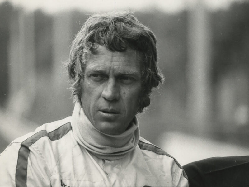 Steve McQueen Le Mans Iconic Movie Photo Poster Print