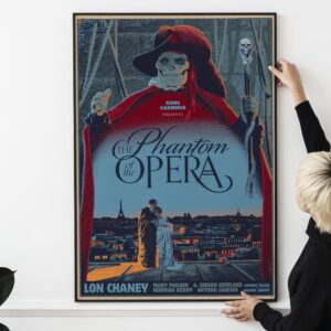The Phantom of the Opera 1925 Alternative Movie Poster by Laurent Durieux