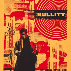 Steve McQueen Bullitt 1968 - Alternative Movie Poster