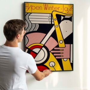 Roy Lichtenstein Aspen Winter Jazz Poster, 1967