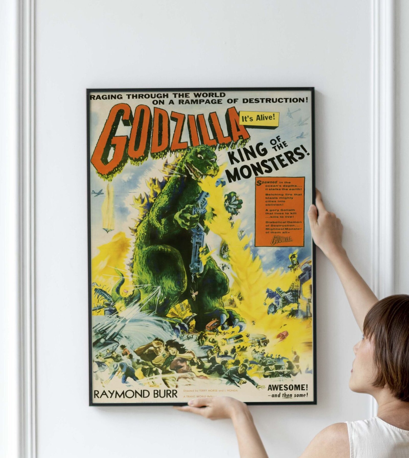 Godzilla 1956 Movie Poster Print