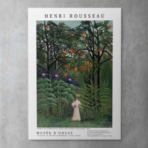 Henri Rousseau Exhibition Orsay Museum Art Poster Print