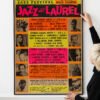 Miles Davis and Dizzy Gillespie Jazz At Laurel Concert Poster 1968
