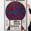 Miles Davis Quintet 1967 German Concert Poster.