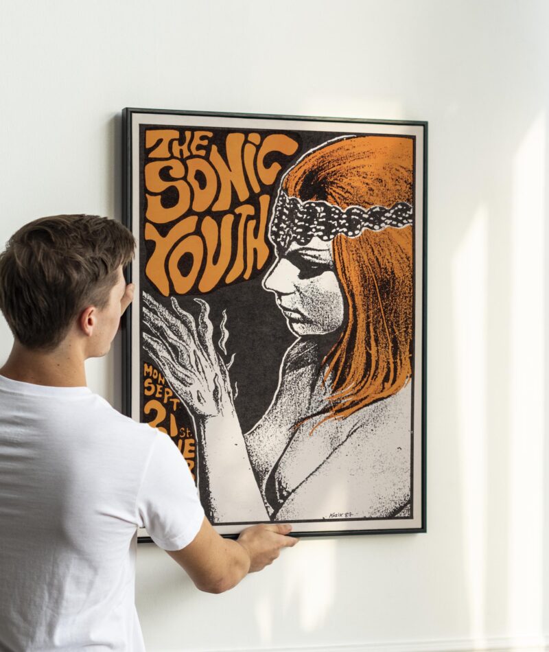 Sonic Youth by Frank Kozik (1987)
