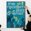 The Modern Jazz Quartet 1959 Hanover, Germany Concert Poster