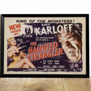 The Haunted Strangler 1958 Movie Poster