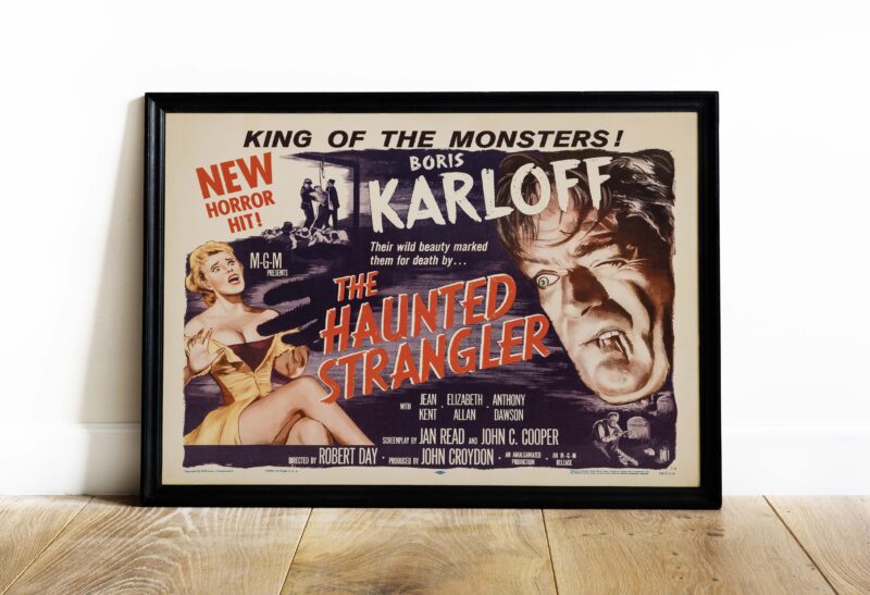The Haunted Strangler 1958 Movie Poster
