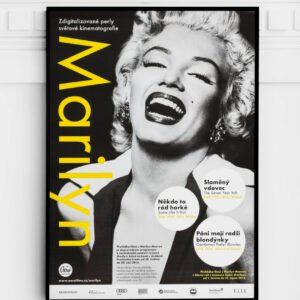 Marilyn Exhibit (Aerofilms, 2013). Czech Exhibition Poster