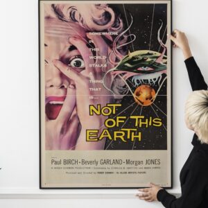 Not of This Earth 1957 Horror Movie Poster