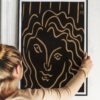 Henri Matisse (1869-1954) Tête de femme en mascaron, 1938 Linocut