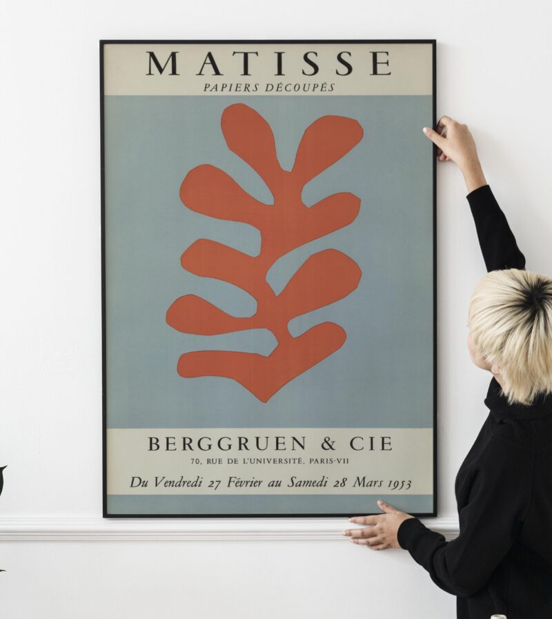 Henri Matisse Berggruen & Cie, exhibition poster, 1953