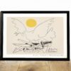 Pablo Picasso Dove of Peace, 1962 / 1988 New York Exhibition Poster