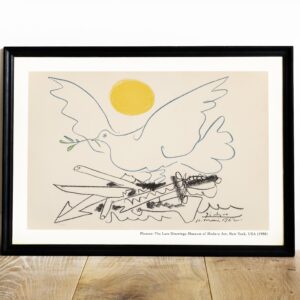 Pablo Picasso Dove of Peace, 1962 / 1988 New York Exhibition Poster