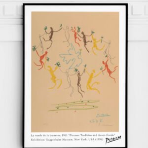 Pablo Picasso La ronde de la jeunesse, 1961 The youth round Exhibition Poster