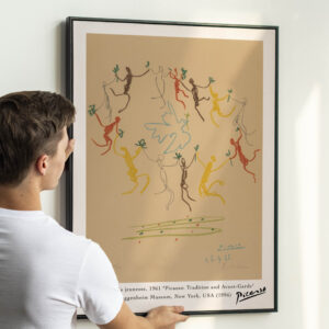 Pablo Picasso La ronde de la jeunesse, 1961 The youth round Exhibition Poster