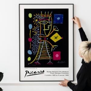 Picasso: Musée national d'Art moderne 1986 Exhibition Poster