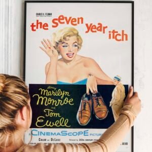 The Seven Year Itch 1955 Movie Poster