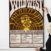 Grateful Dead, Janis Joplin 1969 "Wild West" Festival S.F. Concert Poste