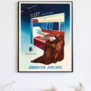 American Airlines Travel Poster