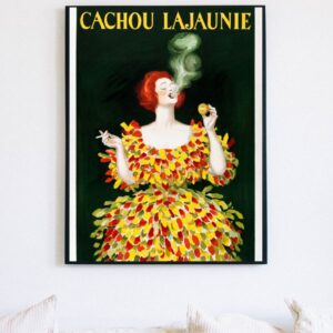 French retro advertisement poster