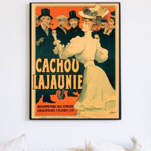 French advertisement poster