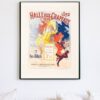 French advertisement poster