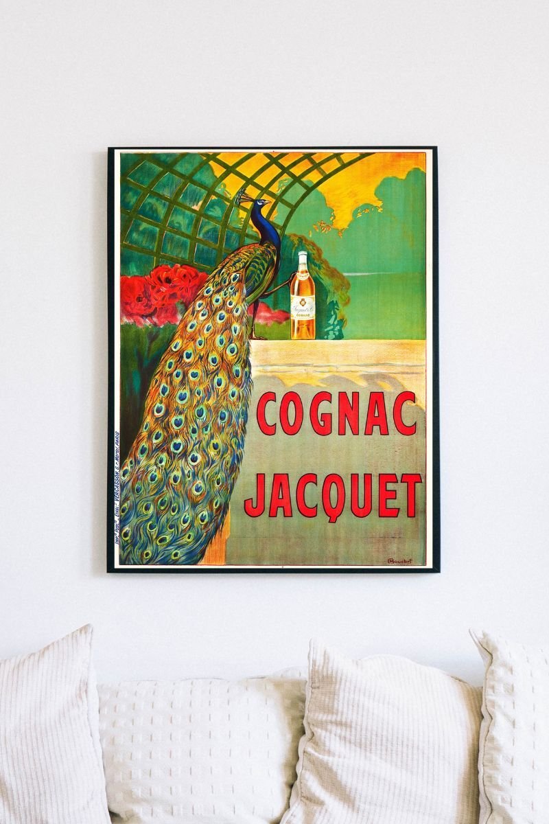 French cognac advertisement