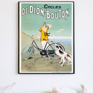 Vintage French Cycling 1920s Advertisement Poster