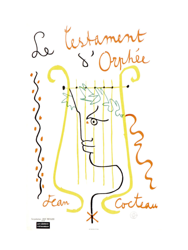 Jean Cocteau Poster – Vintage French Testament d’Ophée Art Print - Image 2
