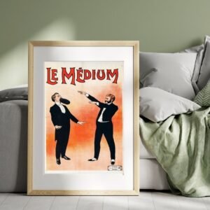 French advertisement poster