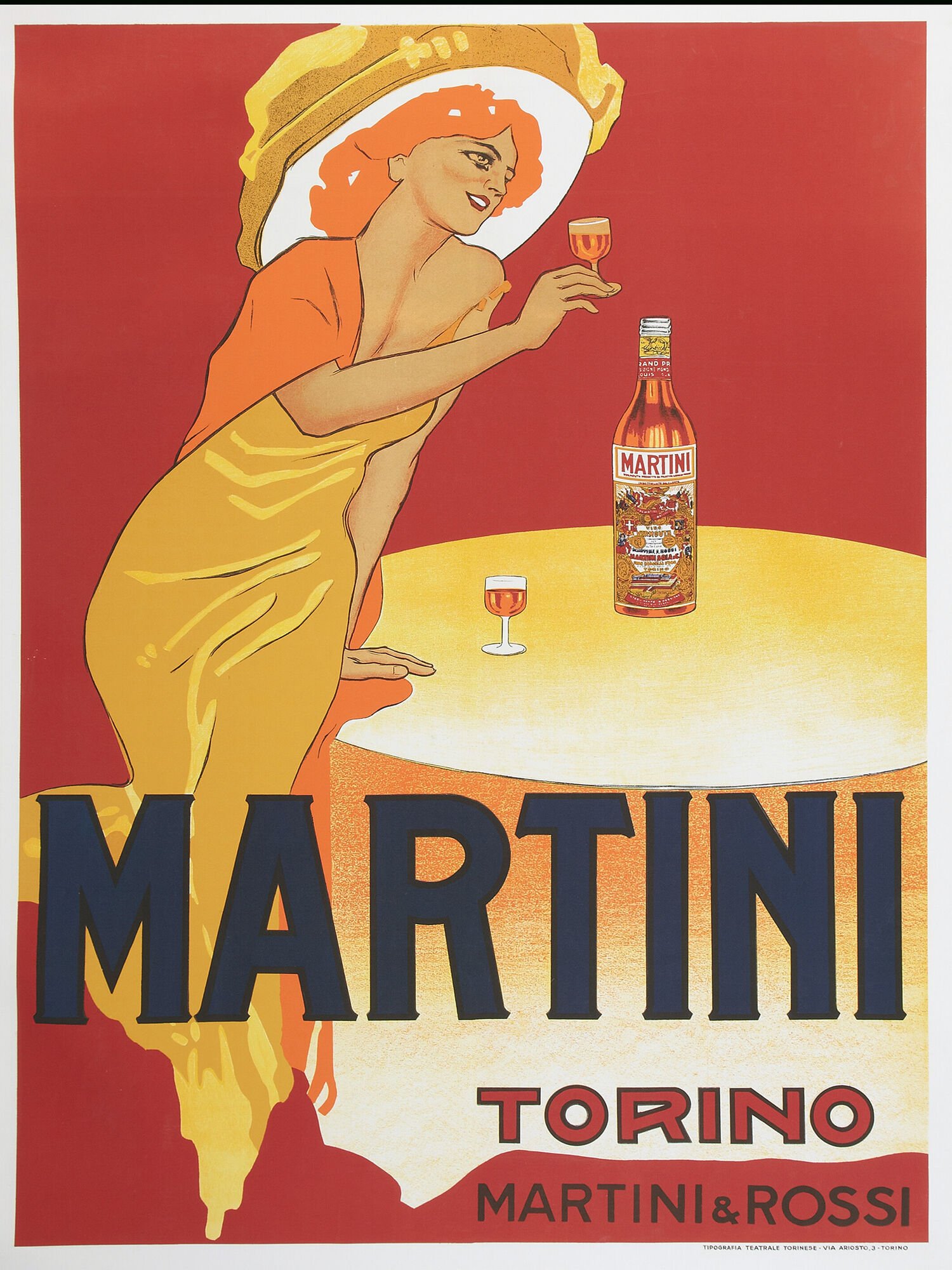 French Martini Vermouth Poster – Vintage Art Nouveau Advertising Print - Image 2