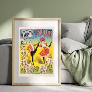 French advertisement poster