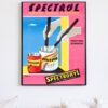 French advertisement poster