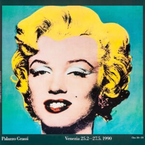 Vintage Andy Warhol Exhibition Poster