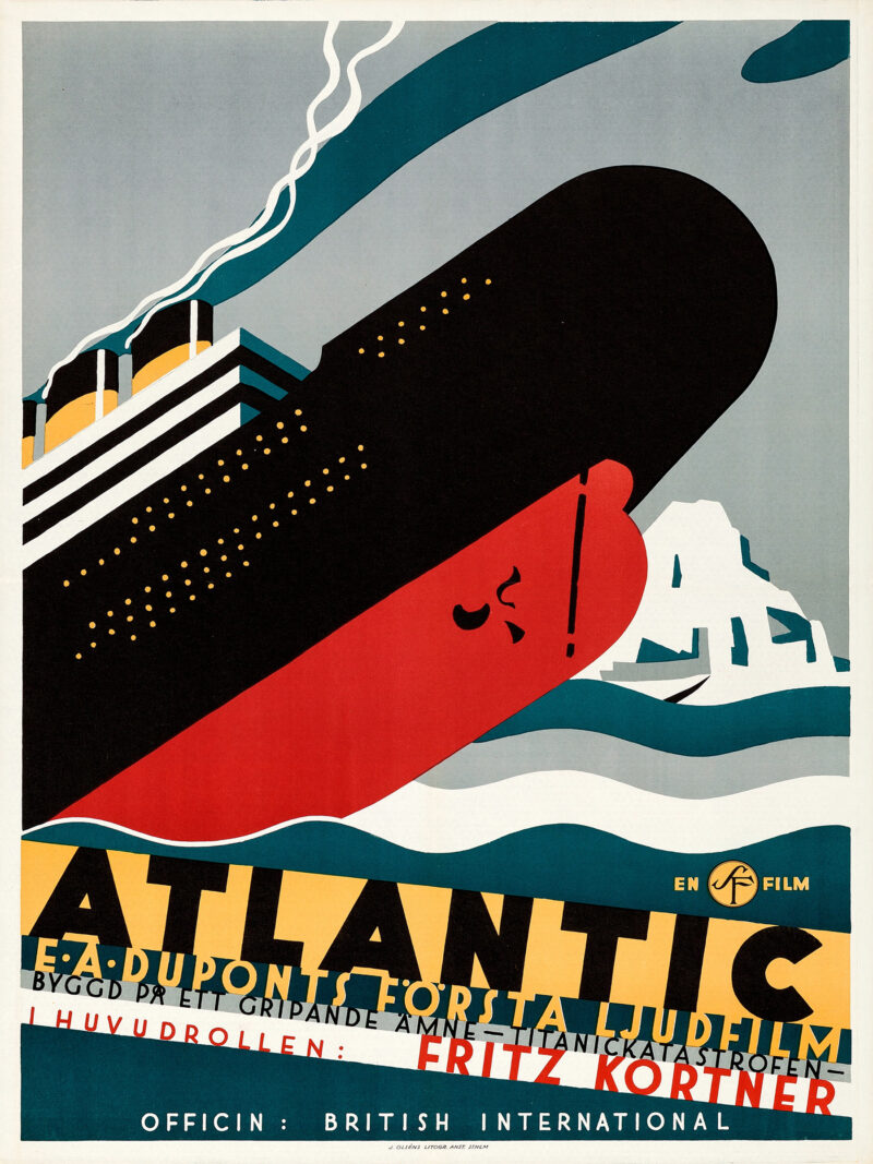 vintage 1920s film poster