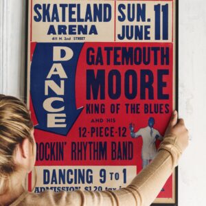 1950s Blues Club Poster